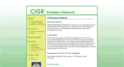Desktop Screenshot of emissionnetwork.cigr.org